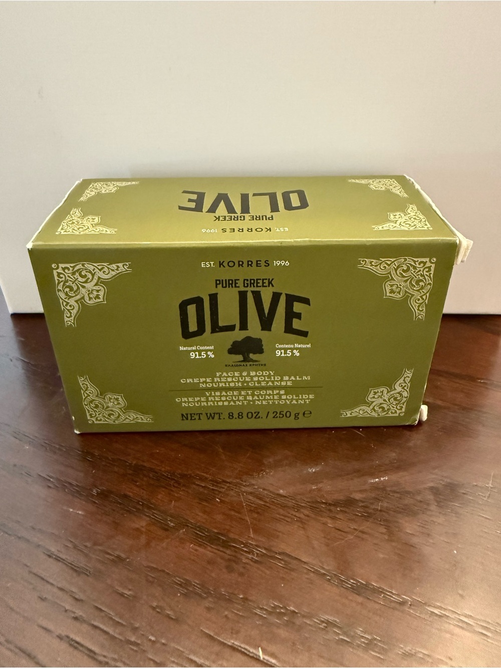 Korres Pure Greek Olive Blossom Shower Gel & Soap Set New - Picture 7 of 9